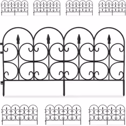 Con questa bordura decorativa per aiuole, puoi progettare e abbellire il tuo giardino in modo facile e veloce. Per segnare e  ...