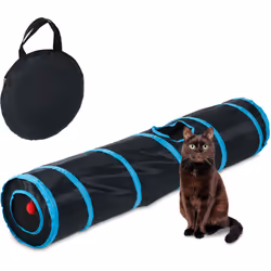 Offri al tuo gatto la possibilità di correre e nascondersi dentro casa con questo simpatico tunnel. Grazie alla funzione pop- ...