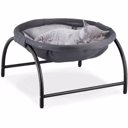 Con questo lettino ad amaca per gatti, il tuo amico felino potrà riposare comodamente. Il robusto telaio in acciaio fornisce  ...