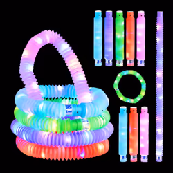 Questo set da 15 bastoni LED luminosi renderà la tua prossima festa indimenticabile! I lightsticks leggeri creano, per ogni e ...