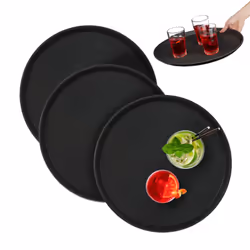 Il vassoio da bar è ideale per strutture gastronomiche di vario tipo quali caffetterie, bar o ristoranti. Il bordo rialzato e ...