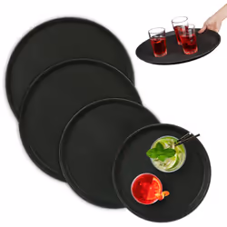 Il vassoio da bar è ideale per strutture gastronomiche di vario tipo quali caffetterie, bar o ristoranti. Il bordo rialzato e ...