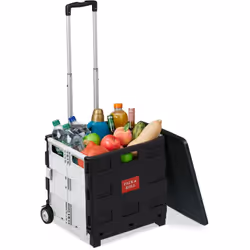 Il carrello spesa pieghevole è il tuo compagno ideale per fare acquisti in modo semplice e pratico. Con la sua ampia capacità ...