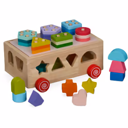 Questo gioco di incastro in legno è perfetto per stimolare la creatività e lo sviluppo cognitivo del tuo bambino. Con i suoi ...
