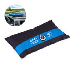 Relaxdays - Sacchetto Deumidificatore per Auto, 1000g, Bustina Assorbi Umidità, Riutilizzabile, Antiappannamento, Nero Blu