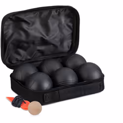 Il gioco francese delle bocce è un passatempo amato sia da adulti che da bambini. Questo set di bocce, composto da 6 palline ...