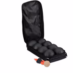Il gioco francese delle bocce è un passatempo amato sia da adulti che da bambini. Questo set di bocce, composto da 8 palline ...
