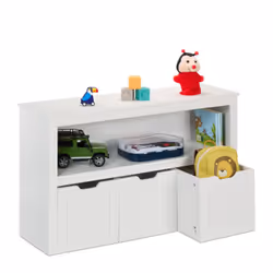 Dona alla cameretta dei tuoi bambini il mobile perfetto per il riordino! La cassettiera per bambini è ideale per aiutare i bi ...