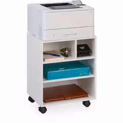 Porta ordine nella tua quotidianità in ufficio con questo armadietto. Con i suoi 4 scomparti aperti offre sufficiente spazio  ...