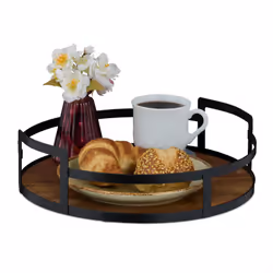Con questo vassoio in legno sei pronto per una colazione rilassante a letto, un caffè con gli amici, un aperitivo serale o un ...