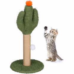Questa torre tiragraffi è ideale per tenere occupato il tuo gatto, che potrà affilare gli artigli sul tronco in corda. Mai pi ...