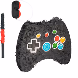Per una festa di compleanno unica ci vogliono i giusti accessori e giochi! Con questa pignatta a forma di controller, potrai ...