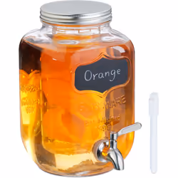 Questo dispenser per bevande in stile retrò è l'accessorio perfetto per il tuo angolo bar o per la prossima festa in giardino ...