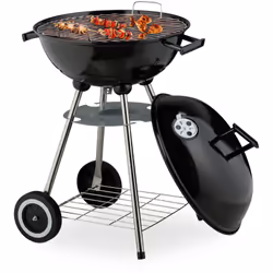 Goditi bistecche succose, salsicce croccanti e verdure alla griglia con questo barbecue a sfera. Grazie alle due superfici di ...