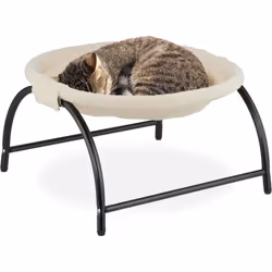 Con questo lettino ad amaca per gatti, il tuo amico felino potrà riposare comodamente. Il robusto telaio in acciaio fornisce ...