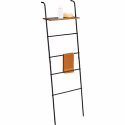 Aggiungi un tocco di stile al tuo bagno o alla tua camera da letto con questa elegante scala portasciugamani dal design indus ...