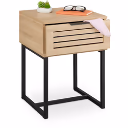 Questo comodino è il complemento ideale accanto al tuo letto. Non solo offre prezioso spazio di archiviazione, ma grazie al s ...