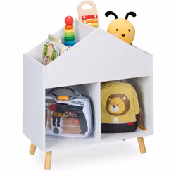 Lo scaffale per la cameretta dei bambini è ideale per riporre i giocattoli dei tuoi bimbi. Con 6 scomparti, offre ampio spazi ...