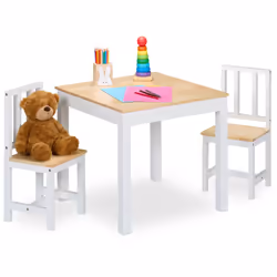 Questo gruppo di sedie con tavolo è un'ottima opzione per la cameretta dei bambini e si adatta bene a qualsiasi luogo. Il set ...