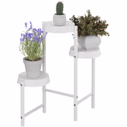 Lo scaffale per piante crea finalmente lo spazio necessario per presentare i tuoi fiori preferiti in modo decorativo. Fiori m ...