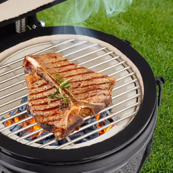 Relaxdays 4052025866976 barbecue per l'aperto e bistecchiera Barbecue/grill Kamado Egg A legna Nero - Vista aggiuntiva 2