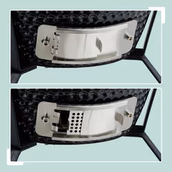 Relaxdays 4052025866976 barbecue per l'aperto e bistecchiera Barbecue/grill Kamado Egg A legna Nero - Vista aggiuntiva 7