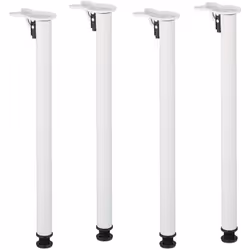 Inizia il tuo progetto di bricolage con queste gambe per tavolo e crea mobili personalizzati. Fissa le gambe in metallo al pi ...