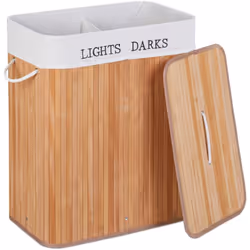 Con questa cesta per il bucato avrai in casa un pratico organizer per la biancheria da lavare. Il grande contenitore per il b ...