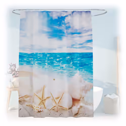 Questo elegante tenda da doccia porta immediatamente un’atmosfera accogliente e decorativa nel tuo bagno. Realizzata in polie ...