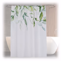 Questo elegante tenda da doccia porta immediatamente un’atmosfera accogliente e decorativa nel tuo bagno. Realizzata in polie ...