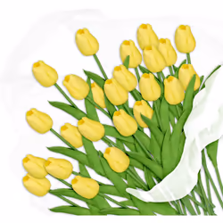 Dai alla tua casa un'atmosfera fresca e naturale con il nostro set di 24 tulipani artificiali. Questi fiori dall'aspetto real ...