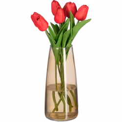 Vuoi mettere in mostra il tuo bouquet con stile e sobrietà? Allora questo semplice vaso è quello che fa per te. Il vaso da fi ...