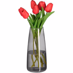 Vuoi mettere in mostra il tuo bouquet con stile e sobrietà? Allora questo semplice vaso è quello che fa per te. Il vaso da fi ...