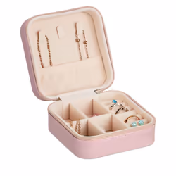 Con questo organizer per gioielli, potrai tenere i tuoi bijoux preferiti ben disposti e organizzati, sia a casa che durante i ...