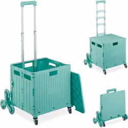 Il trolley pieghevole è il compagno perfetto per ogni tuo acquisto. Con la sua grande capienza e l'elevata capacità di carico ...