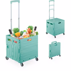 Il trolley pieghevole è il compagno perfetto per il tuo shopping. Grazie alla sua ampia capacità e all'elevata capacità di ca ...