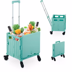 Il trolley pieghevole è il compagno perfetto per il tuo shopping. Grazie alla sua ampia capacità e all'elevata capacità di ca ...