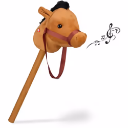 I piccoli cavalieri adoreranno questo cavallo con bastone dal design dettagliato! Dotato di una testa in peluche morbido con ...