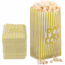 Rendi speciale ogni serata cinema con questi sacchetti pop corn in stile americano! Il set da 144 bustine è perfetto per fest ...