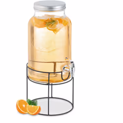 Questo distributore di limonata è l'accessorio perfetto per il bar di casa o per la prossima festa in giardino. Succhi di fru ...
