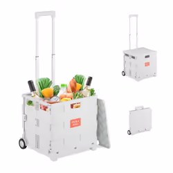 Il trolley pieghevole è il tuo alleato perfetto per ogni acquisto. Con la sua ampia capacità di carico e il design pratico, o ...