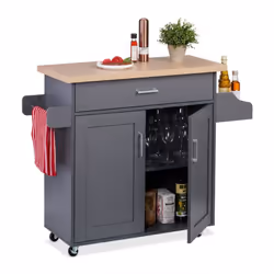 Il carrello da cucina con ruote è la soluzione perfetta per ottimizzare lo spazio e l'organizzazione nella tua cucina. Con un ...