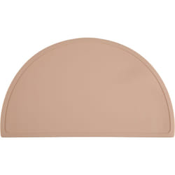 Relaxdays - Tovaglietta Silicone Bambini, Tappetino Antiscivolo per Merenda all'Asilo e Scuola Materna, 41,5x24 cm, Rosa