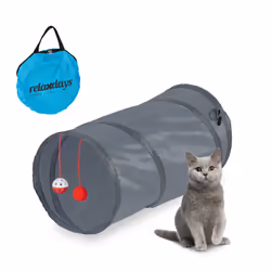 Offri al tuo gatto la possibilità di correre e nascondersi dentro casa con questo simpatico tunnel. Grazie alla funzione pop- ...