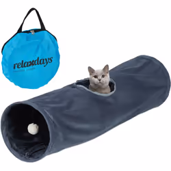 Offri al tuo gatto la possibilità di correre e nascondersi dentro casa con questo simpatico tunnel. Grazie alla funzione pop- ...