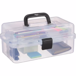 Questo pratico contenitore multiuso trasparente è l’ideale per avere una rapida panoramica di tutti i tuoi utensili. Aprendo ...