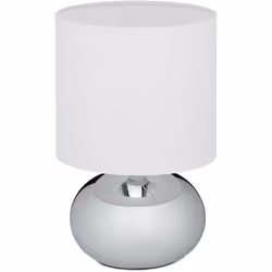 Con questa lampada moderna da tavolo ti assicurerai un elegante elemento diarredo per le tue 4 mura domestiche. La lampada co ...
