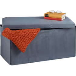 Questo contenitore pouf è un pratico arredo smart 2in1, che unisce la comodità di una panca con l’utilità di una cesta portao ...