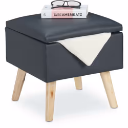 Lo sgabello contenitore è un’ottima soluzione 2 in 1 per il soggiorno, il corridoio e tanti altri ambienti della casa. Utiliz ...