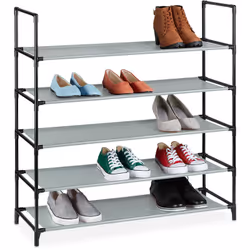 Bastadisordine e scarpe ovunque per la casa. La scarpiera XXL può essere posizionatain corridoio o nel sottoscala, senza ingo ...